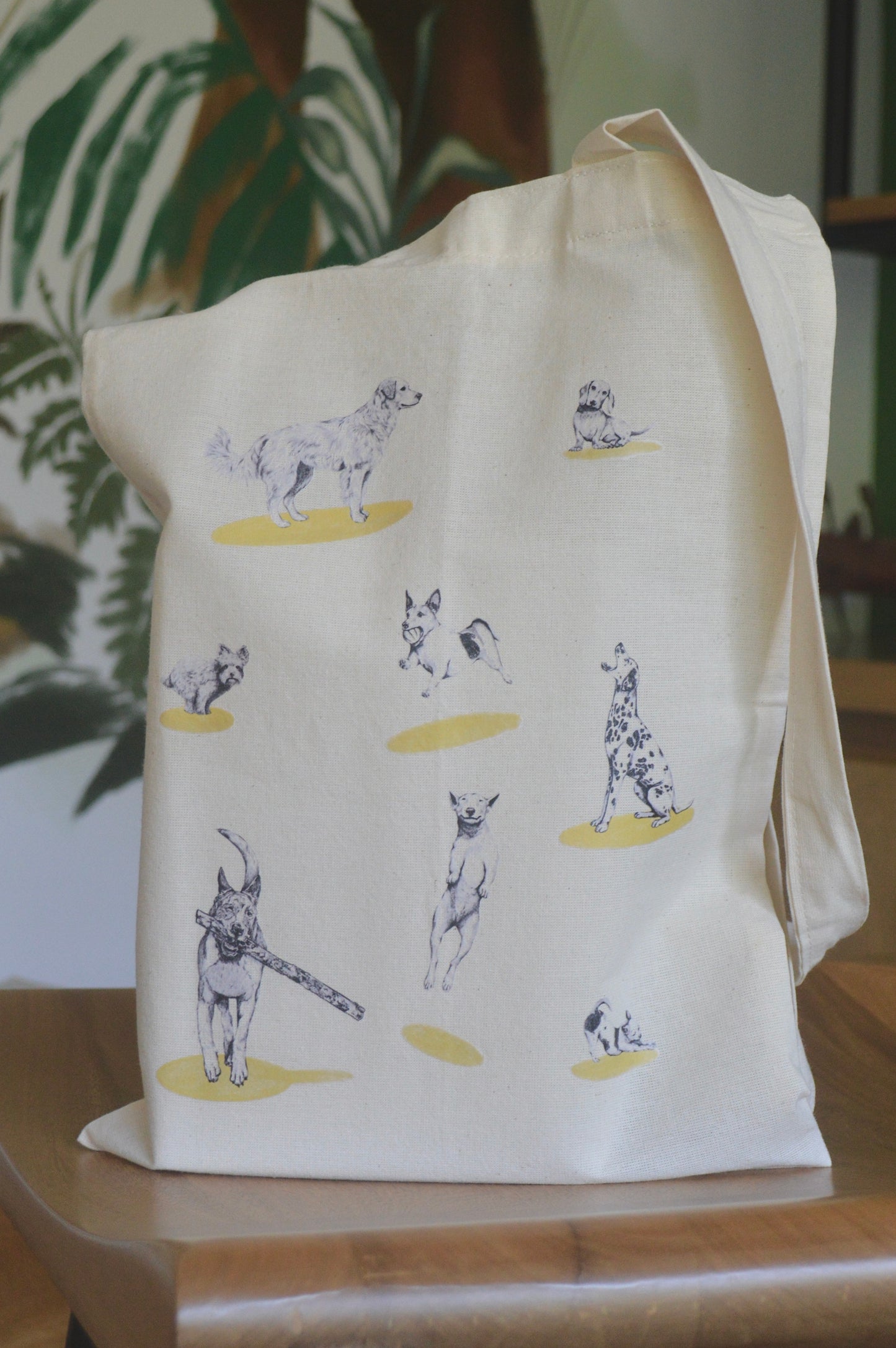 Combo 2 Tote Bag Ilustraciones Perros y Gatos