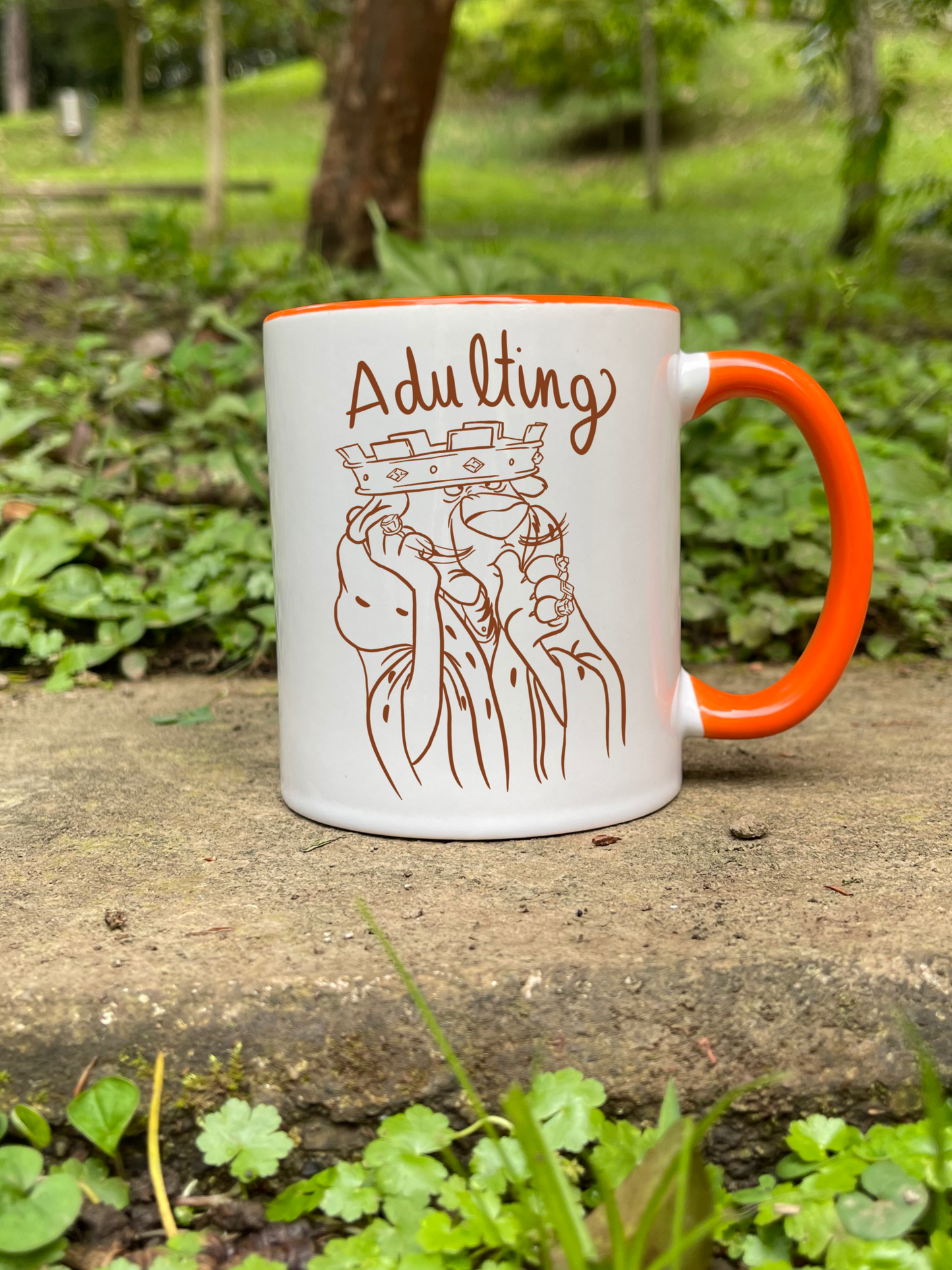 Mug Cerámica Borde de Color - Diseño Personalizado