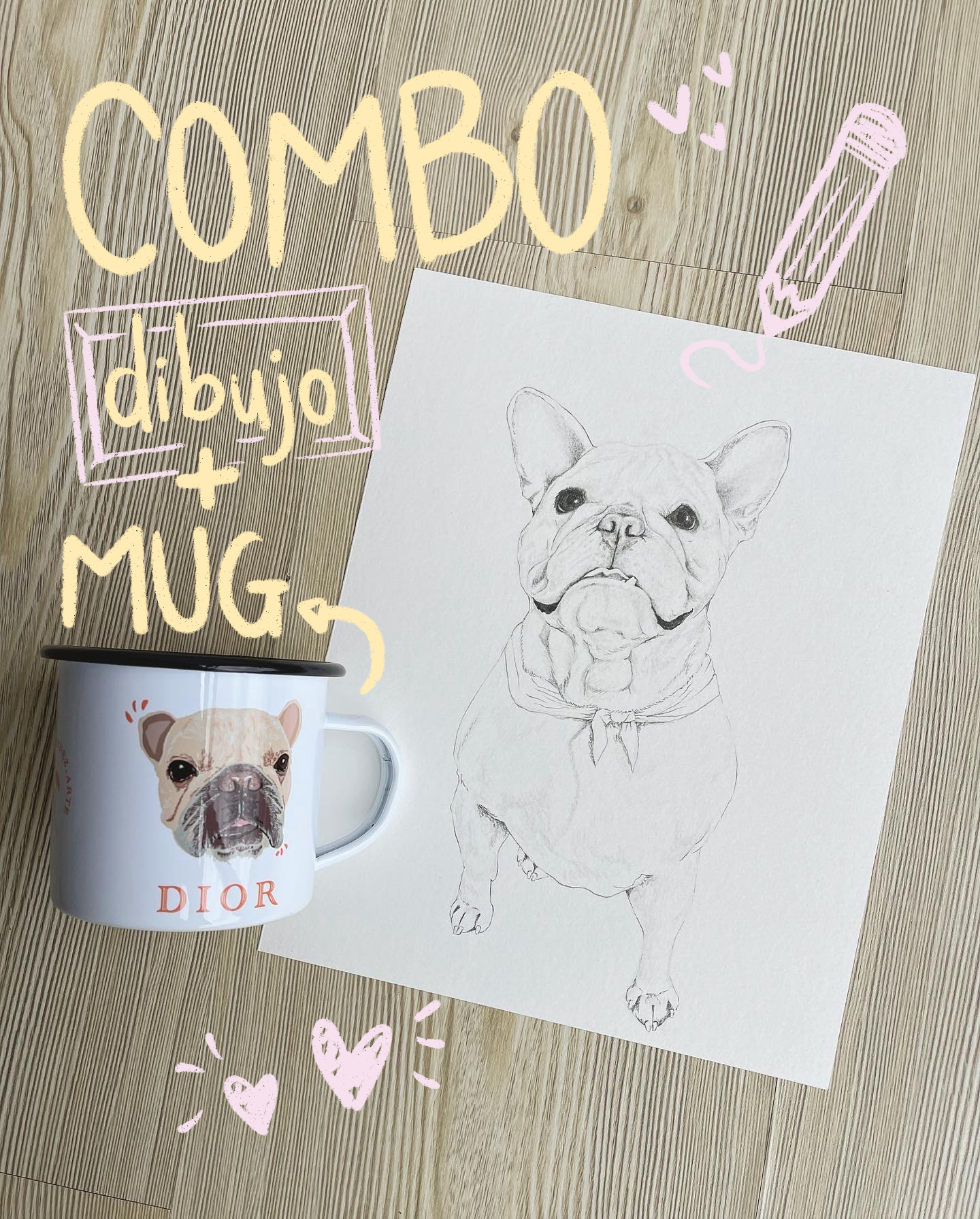 Combo Retrato + Mug