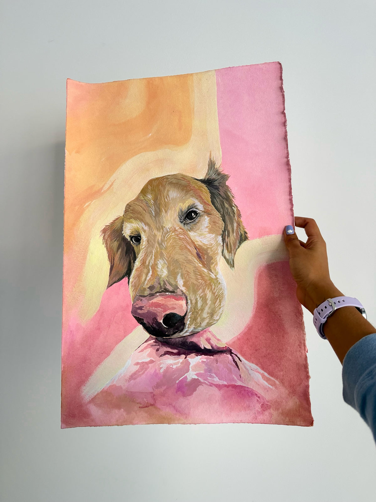 Retrato Pintura Acrílica 🎨