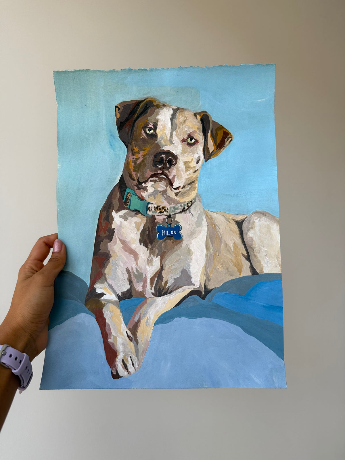 Retrato Pintura Acrílica 🎨