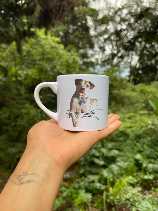 Mug Tintero Cerámica - Diseño Personalizado