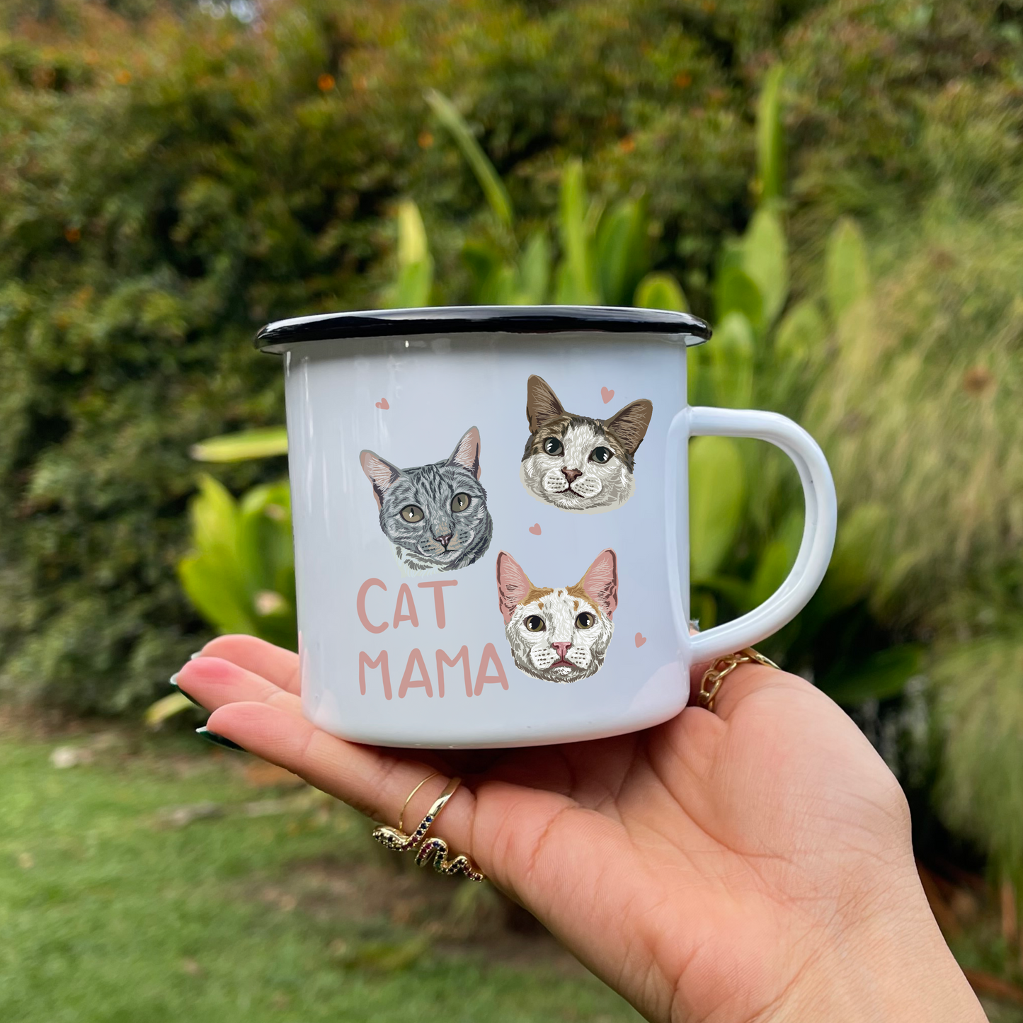 Mug Personalizado Animal x3