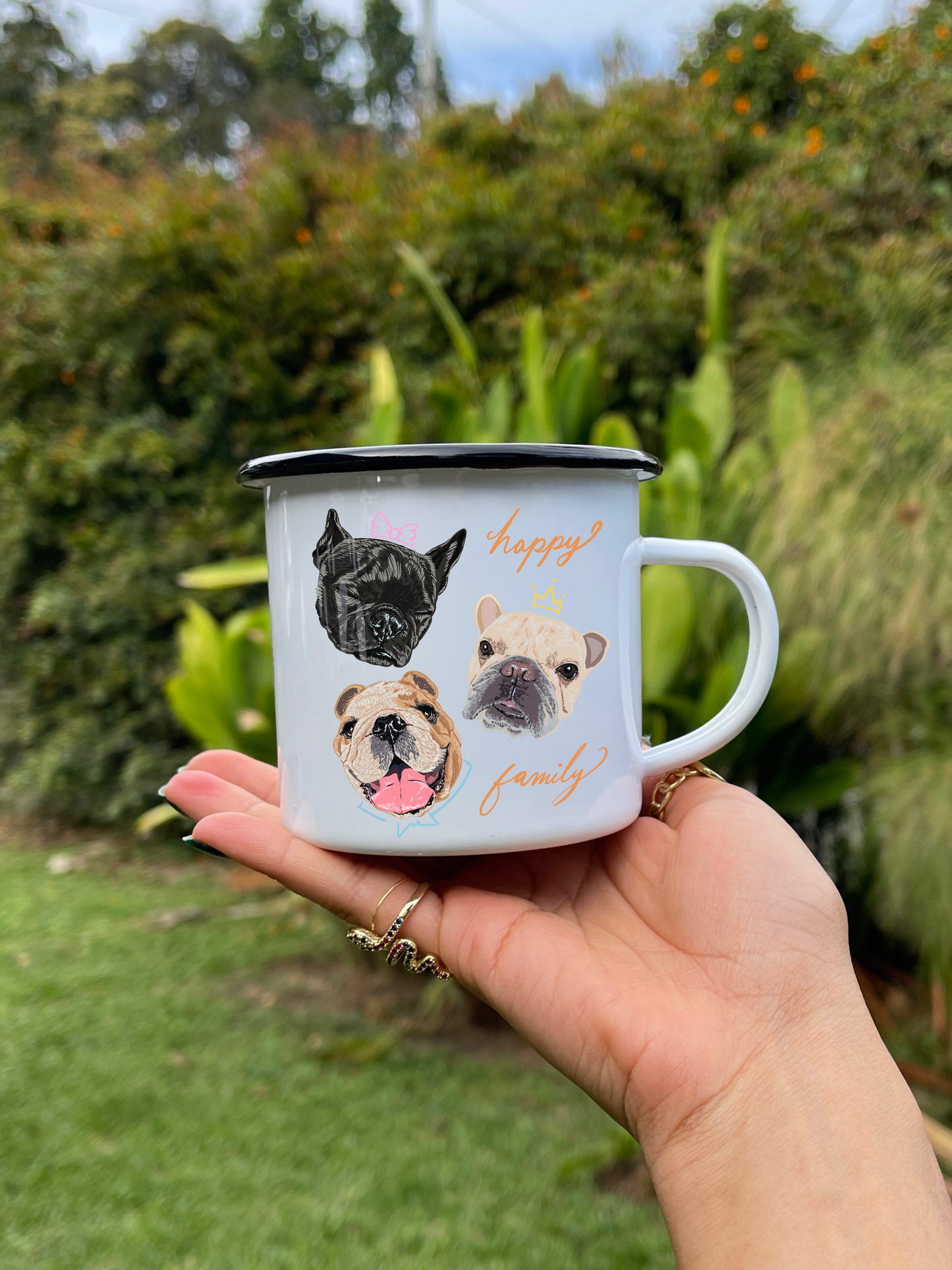 Mug Personalizado Animal x3