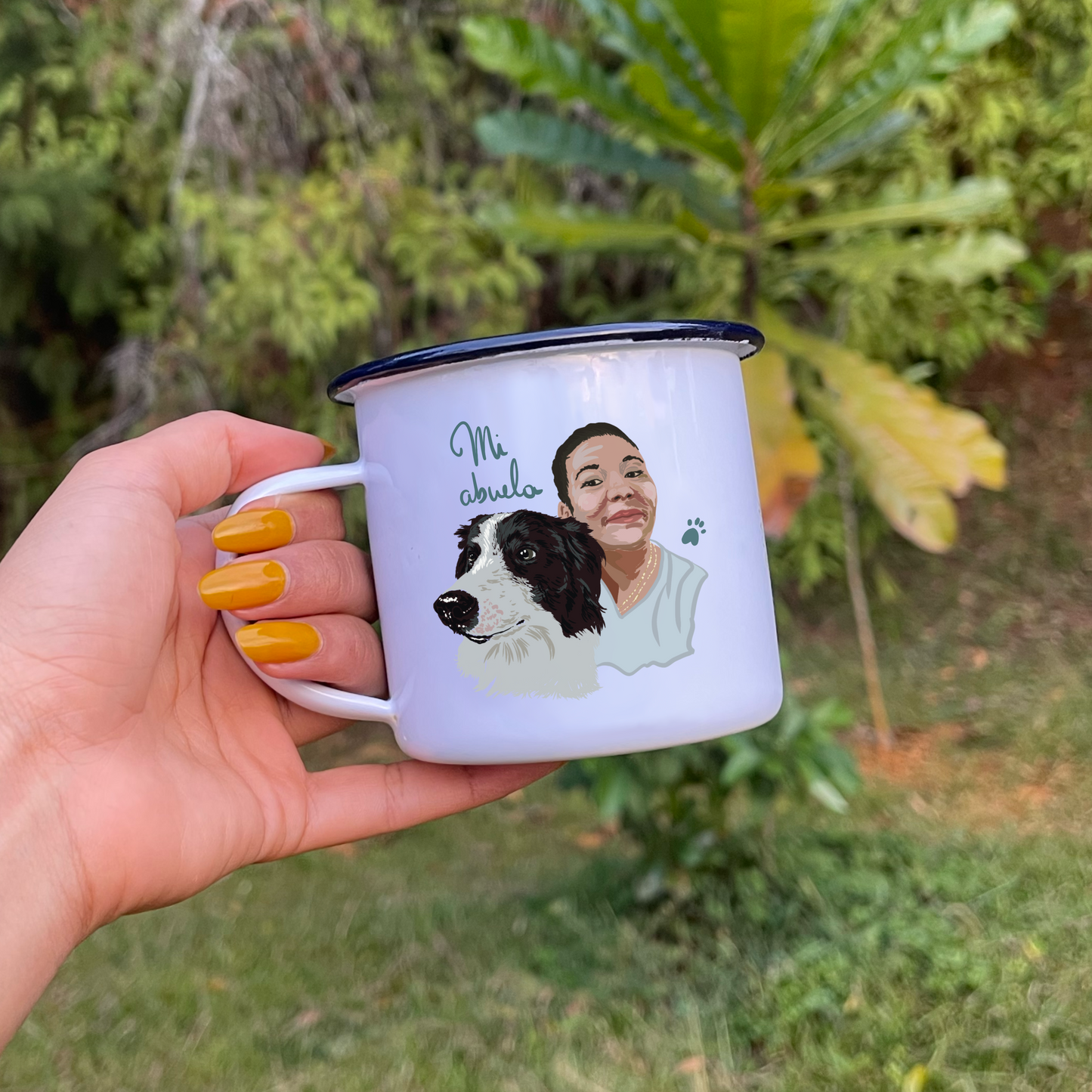 Mug Personalizado Persona + Mascota