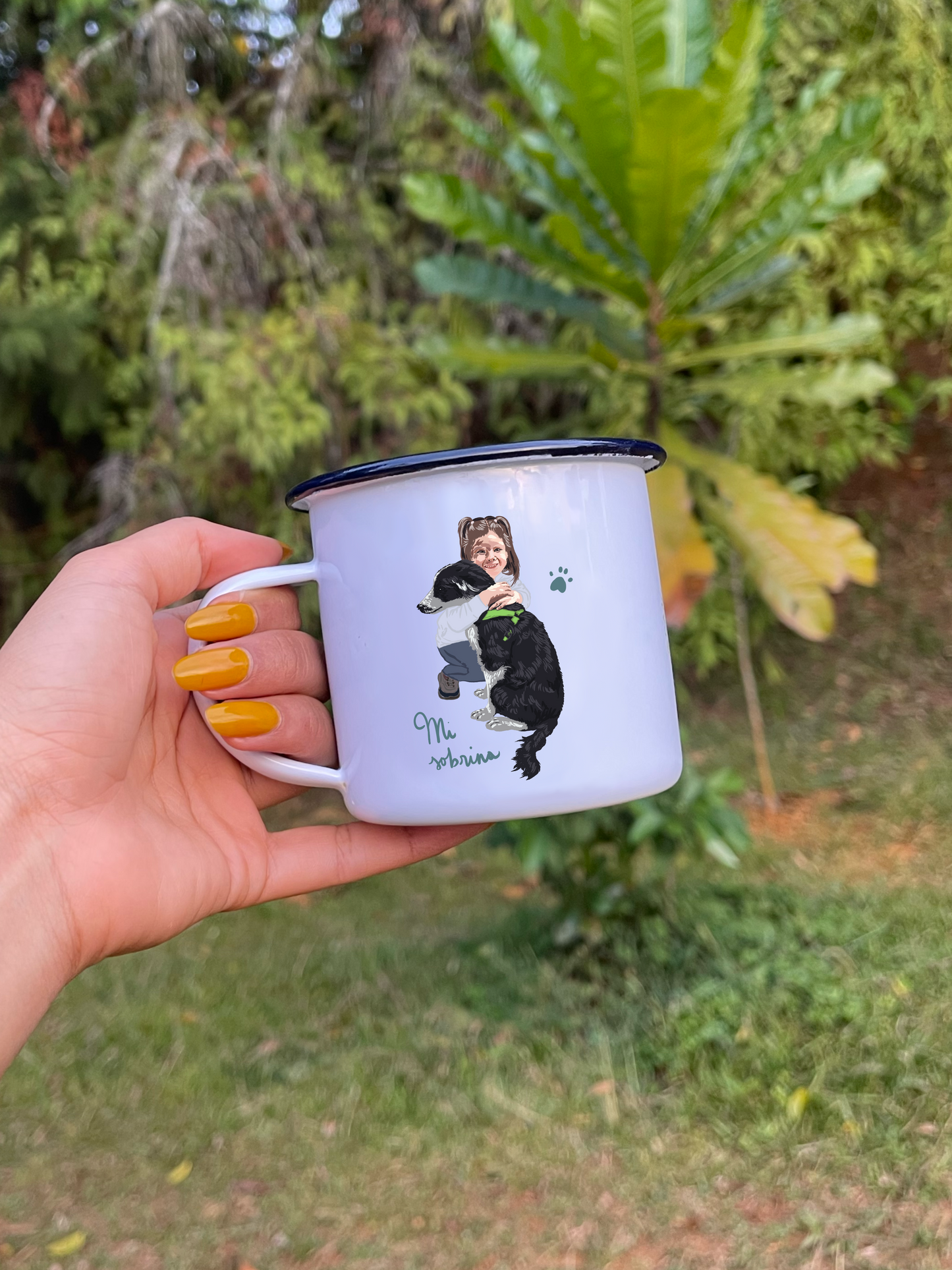 Mug Personalizado Persona + Mascota