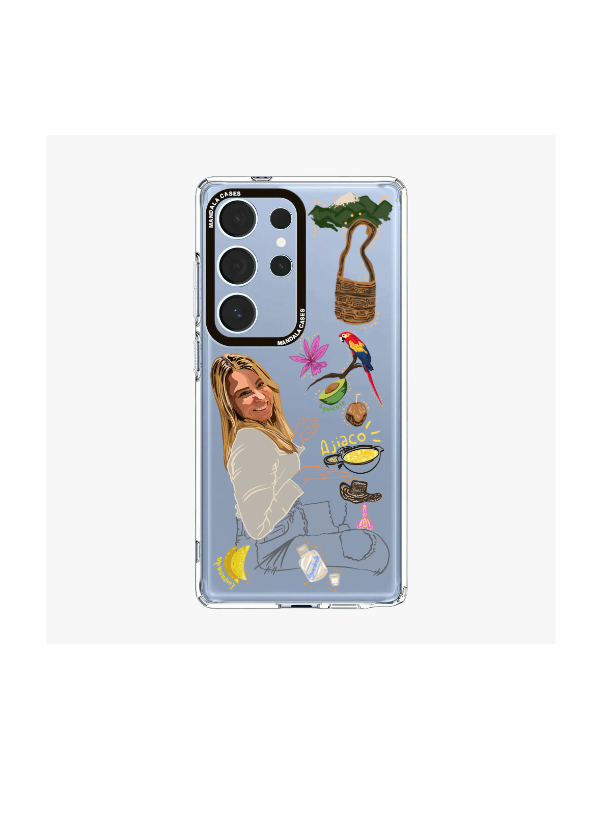 Case Personalizado Retrato