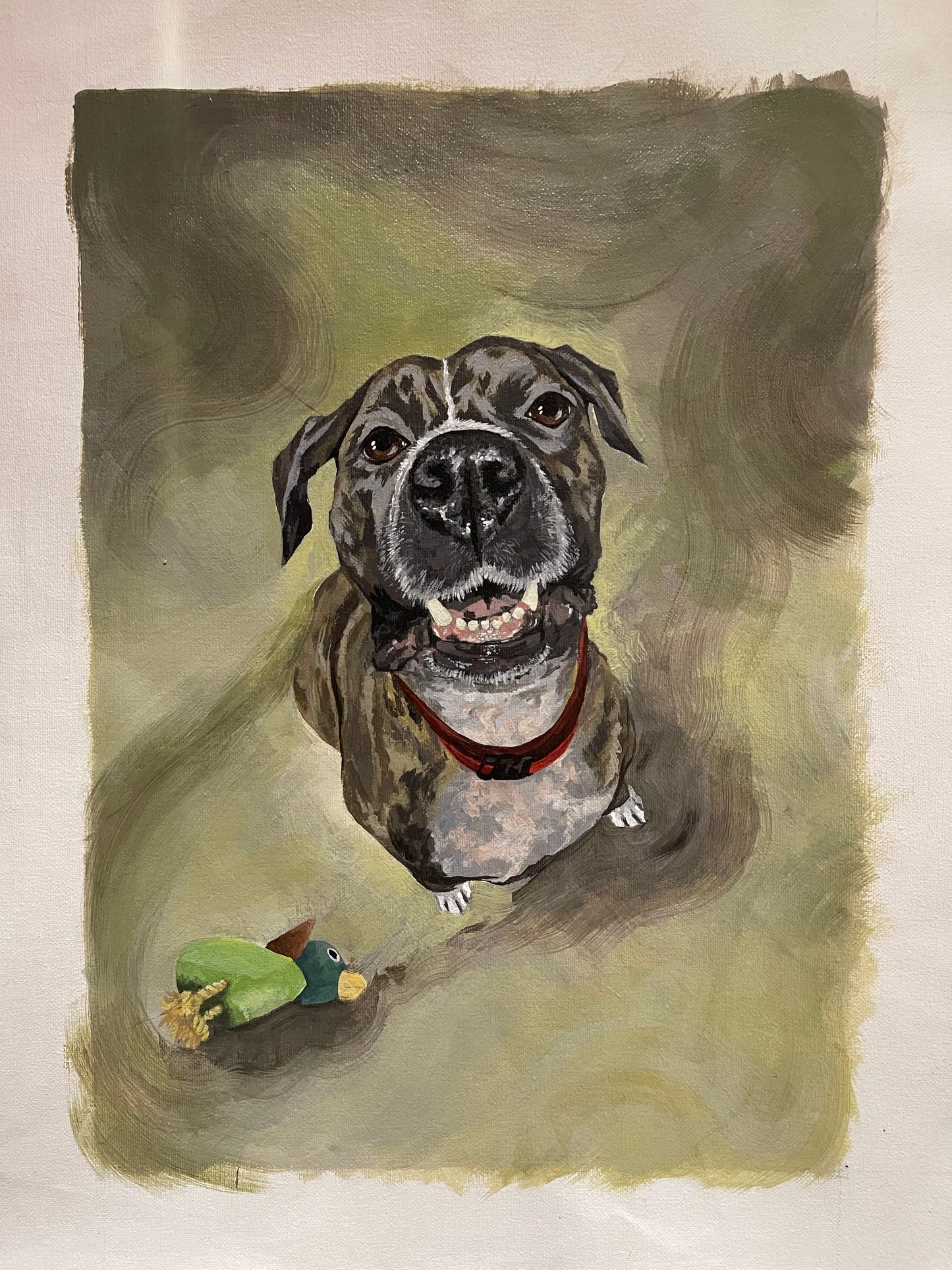 Retrato Pintura Acrílica 🎨