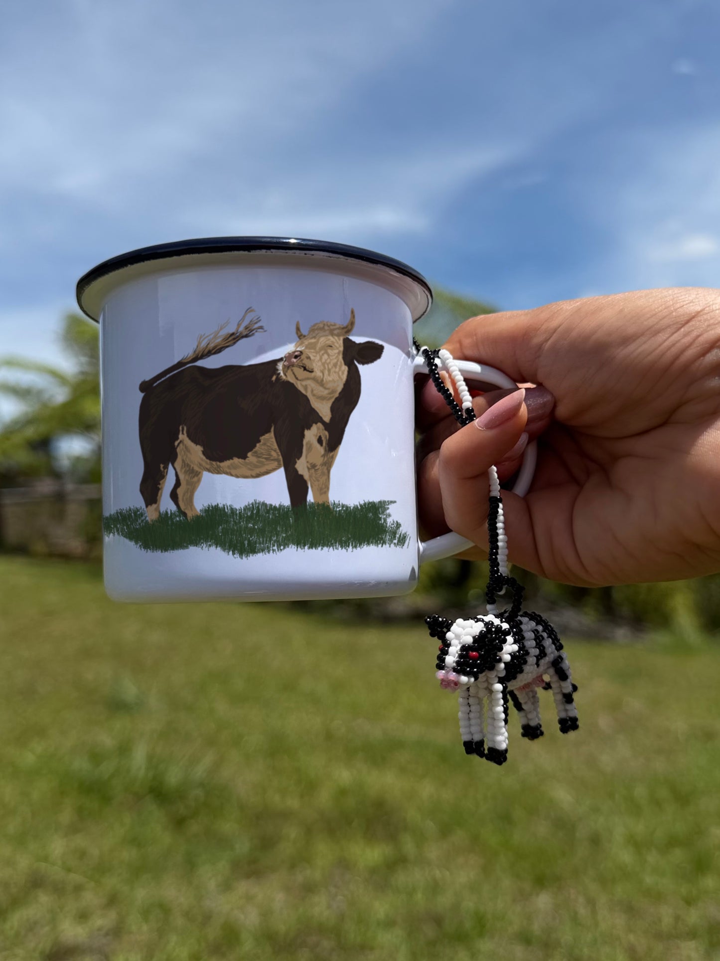 Combo Collar + Mug Vaca