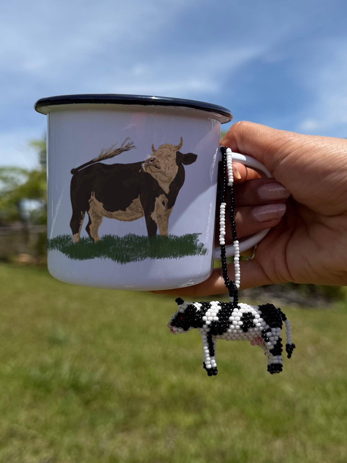 Combo Collar + Mug Vaca