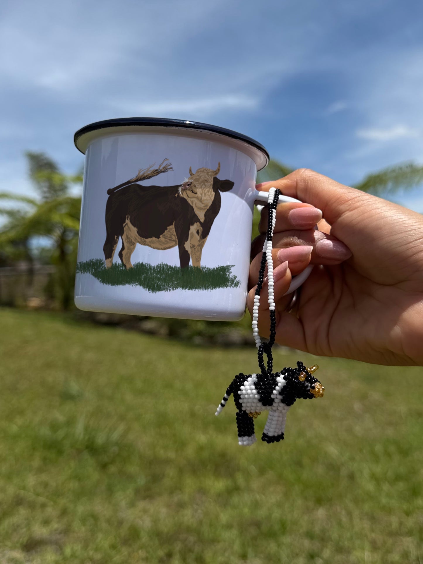 Combo Collar + Mug Vaca