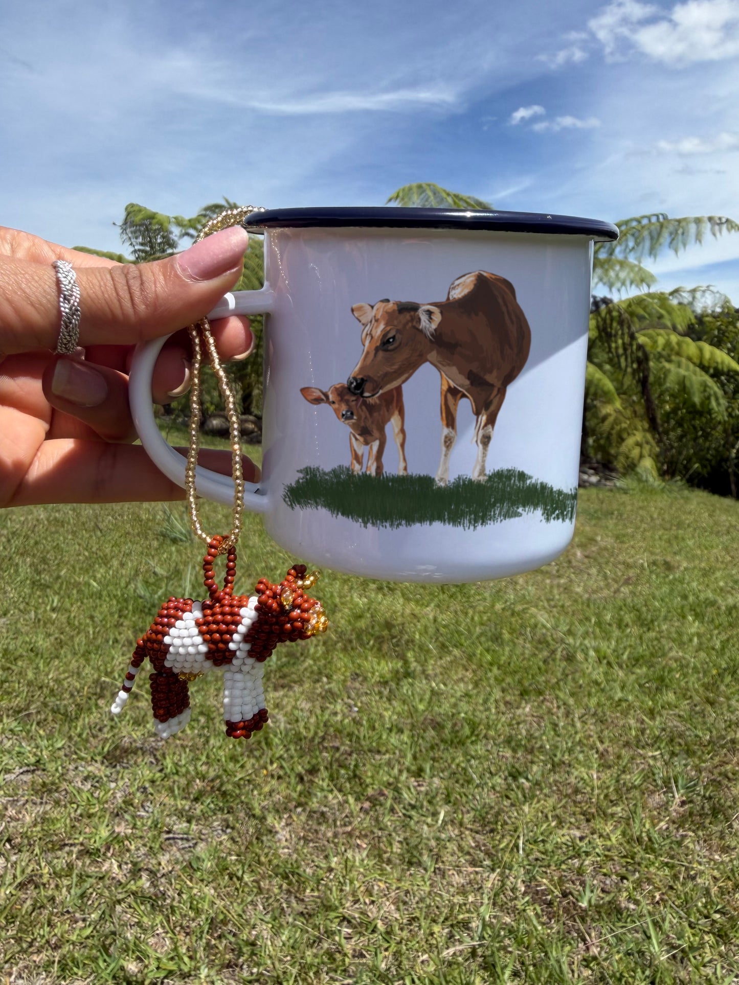 Combo Collar + Mug Vaca