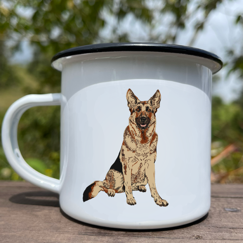 Mug Perro Pastor Alemán