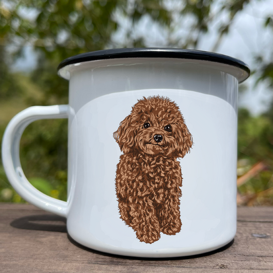 Mug Perro Poodle Toy