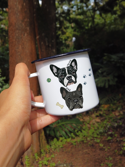 Mug Personalizado Animal x2