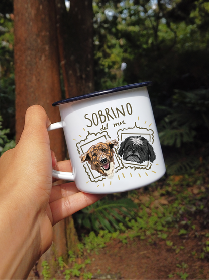 Mug Personalizado Animal x2